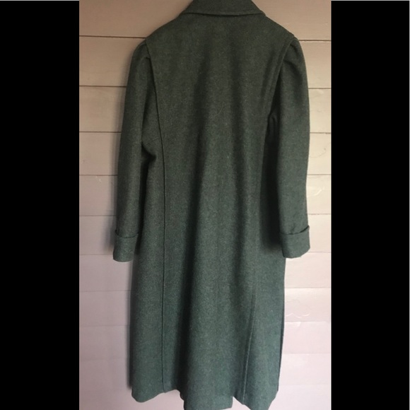 Long Wool Blend Women’s Coat - Picture 4 of 8